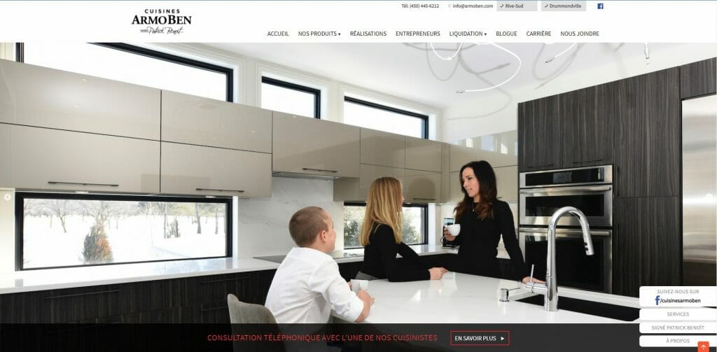 Cuisines Armoben fabricants de cuisine, armoires de cuisine et salles de bain